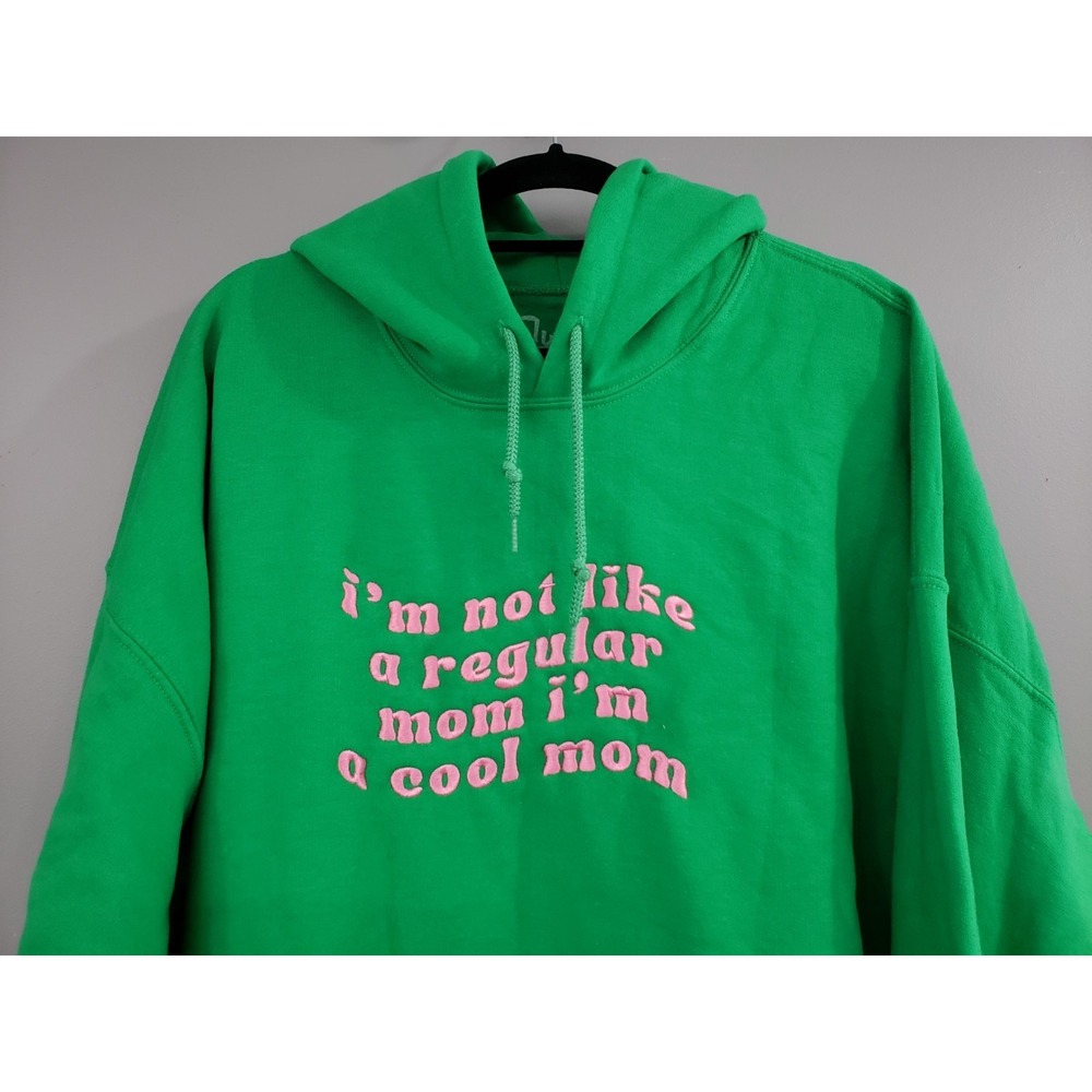 NWOT MEAN GIRLS IM A COOL MOM PLUS SZ 3X Slyfox Threads Mom Squad Hoodie